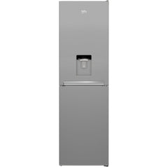 268L Freestanding Frost Free Beko Fridge Freezer, 50/50, Silver - CFG4582DS - London Houseware - 1