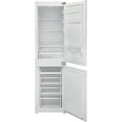 244L Low Frost Integrated Fridge Freezer, Sliding Hinge, White - Hotpoint HMCB50502UK - London Houseware - 4