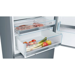 413L Low Frost Bosch Fridge Freezer, 60/40, Stainless Steel - KGE49AICAG Series 6 - London Houseware - 4