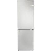 321L No Frost Bosch Fridge Freezer, 60/40, Stainless Steel - KGN362LDFG - London Houseware - 1