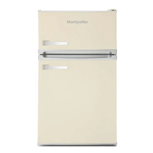 88L Cream Retro Fridge Freezer – Montpellier MAB2035C - London Houseware - 1
