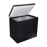 SIA CHF200B - 90cm 201L Black Freestanding Chest Freezer - London Houseware - 1
