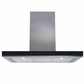 Extractor Fan Cooker Hood - SIA LIN91SS - 90cm , SS - London Houseware - 1