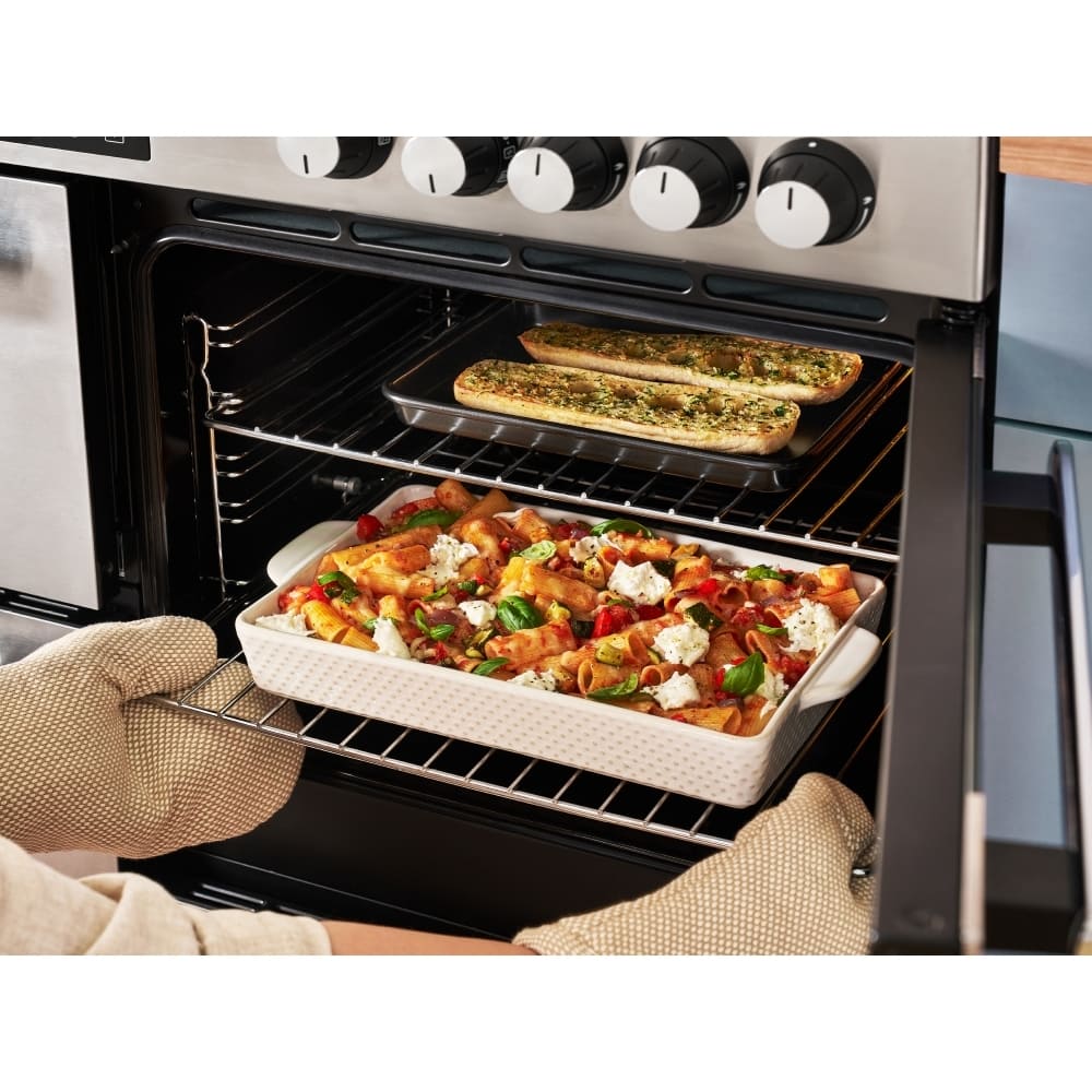100cm Dual Fuel Belling Range Cooker, Black - RCA COOKCENTRE 100DF - London Houseware - 11