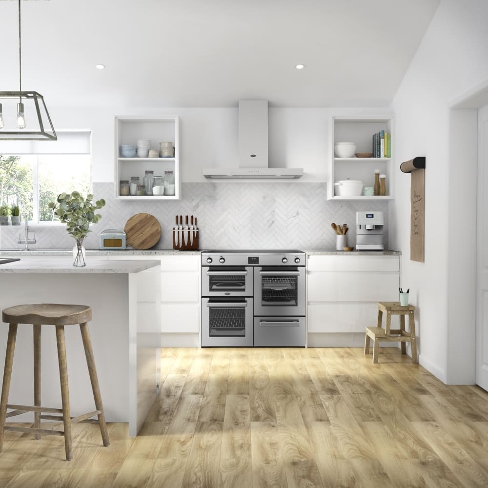 100cm Induction Belling Range Cooker, Stainless Steel - RCA COOKCENTRE 100Ei - London Houseware - 12