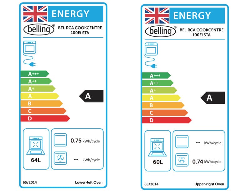 100cm Induction Belling Range Cooker, Stainless Steel - RCA COOKCENTRE 100Ei - London Houseware - 21