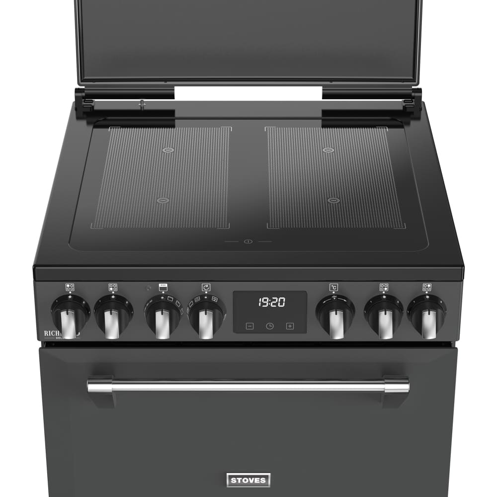 Induction Electric Cooker with Double Oven, Grey - Stoves Richmond DX 60Ei RTY - London Houseware - 7