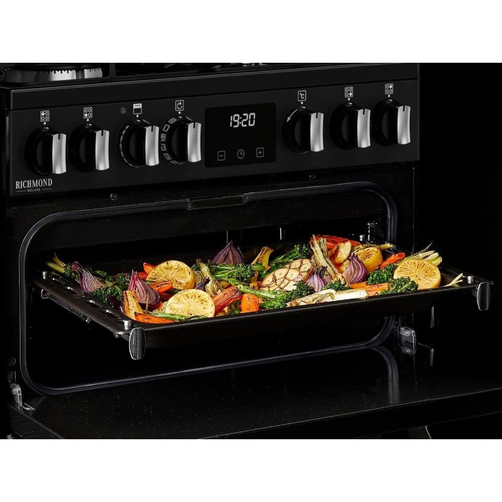 Induction Electric Cooker with Double Oven, Black - Stoves Richmond DX 60Ei RTY - London Houseware - 13