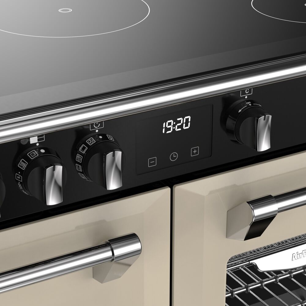 100cm Induction Stoves Range Cooker, Cream, A Rated - DX RCA RICH 100Ei RTY - London Houseware - 8