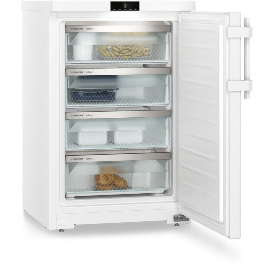 93L No Frost Under Counter Freezer, White - Liebherr FNe1404 - 147 - London Houseware - 2