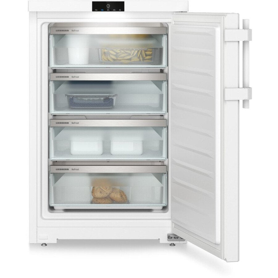 93L No Frost Under Counter Freezer, White - Liebherr FNe1404 - 147 - London Houseware - 7