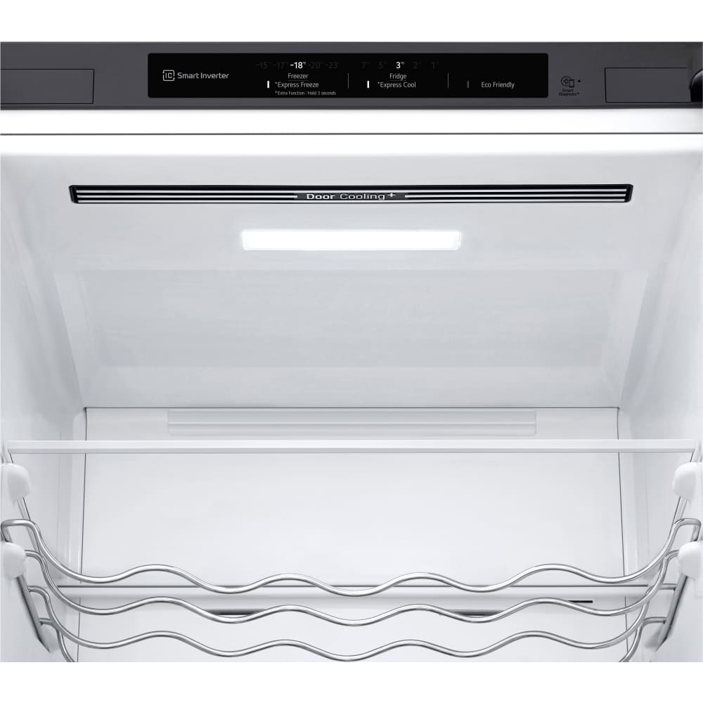 384L Total No Frost Freestanding Fridge Freezer, 70/30, Stainless Steel - LG GBB62PZGCC1 - London Houseware - 6