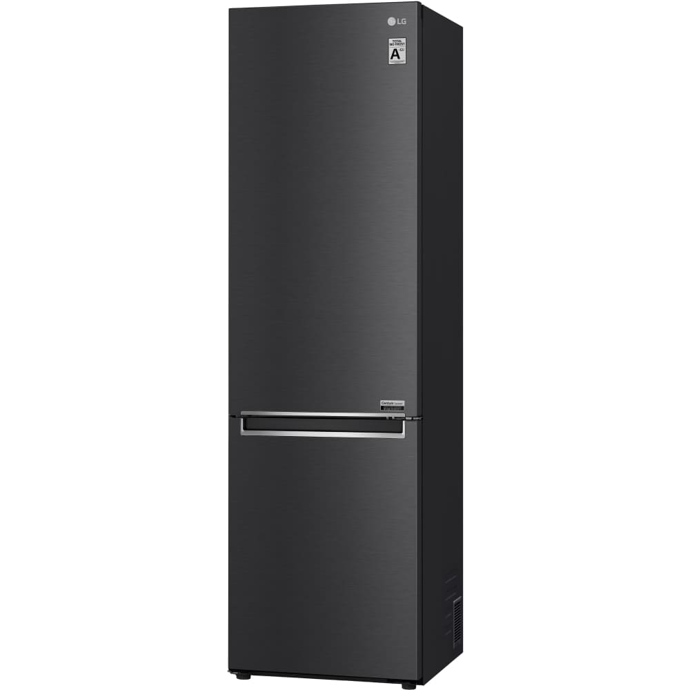 384L No Frost Black Fridge Freezer, 70/30 Freestanding - LG GBB92MCB2P - London Houseware - 2