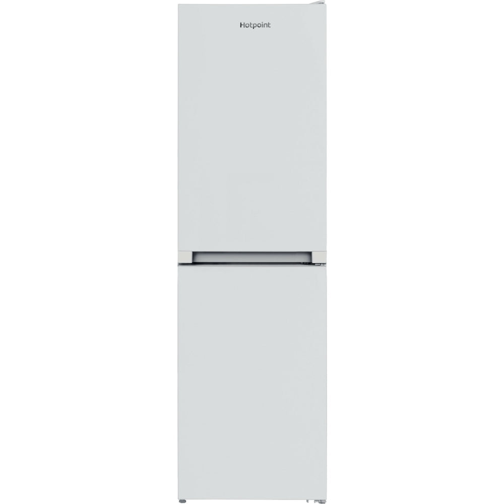 344L Frost Free Hotpoint Fridge Freezer, 50/50, White -  HBNF55182WUK - London Houseware - 1