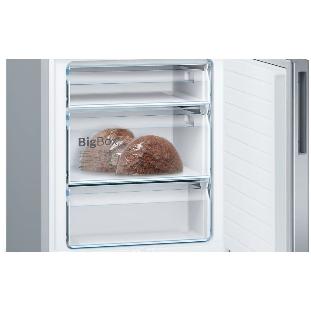413L Low Frost Bosch Fridge Freezer, 60/40, Stainless Steel - KGE49AICAG Series 6 - London Houseware - 6