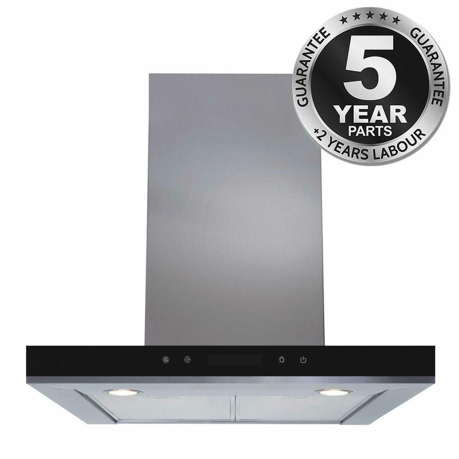 60cm Stainless Steel Extractor Fan Cooker Hood / Touch Control - SIA LIN61SS - London Houseware - 6