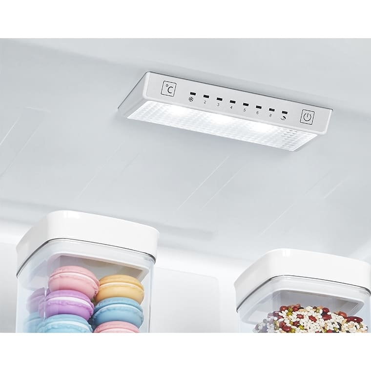 304L Total No Frost Hisense Fridge Freezer, 60/40, Stainless Steel - RB390N4WCE - London Houseware - 4