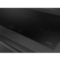 90cm 5 Zone Electric Ceramic Hob, Black Frameless - Smeg SE495ETD Naamaste London Homewares - 4