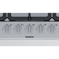 75cm Stainless Steel 5 Burner Gas Hob - Siemens EG7B5QB90 iQ300 - Naamaste London Homewares - 2